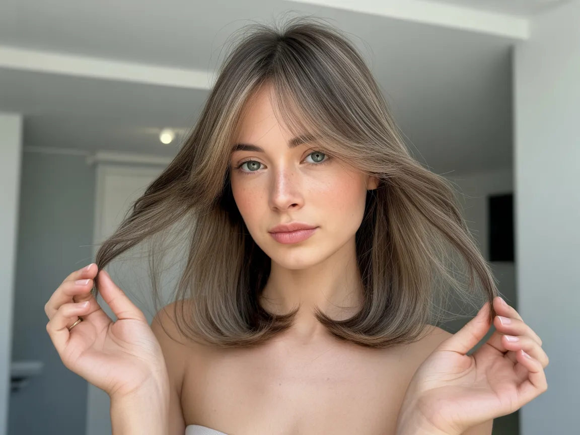 Butterfly Layers for Thin Hair