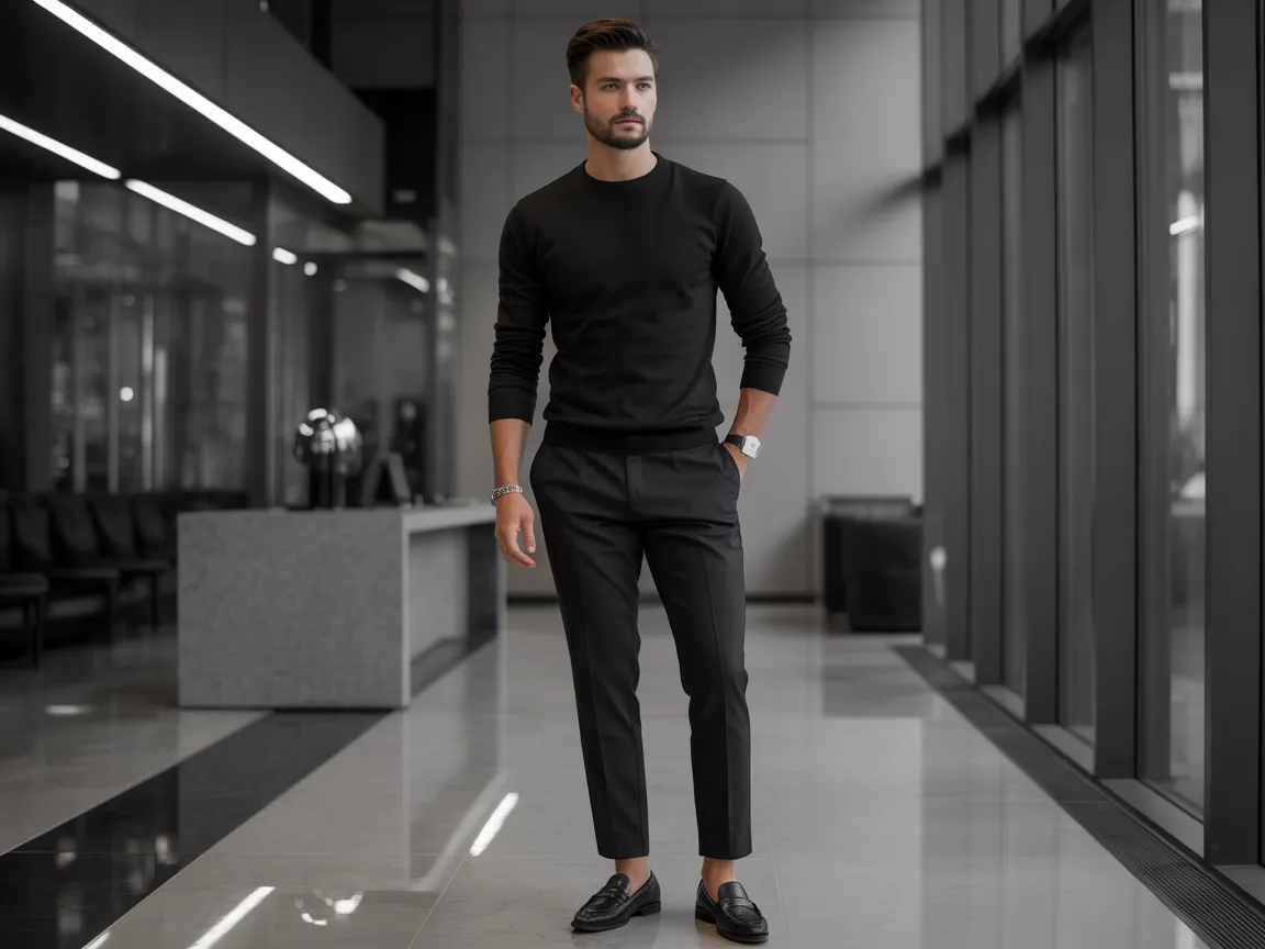 Minimal Black Outfit