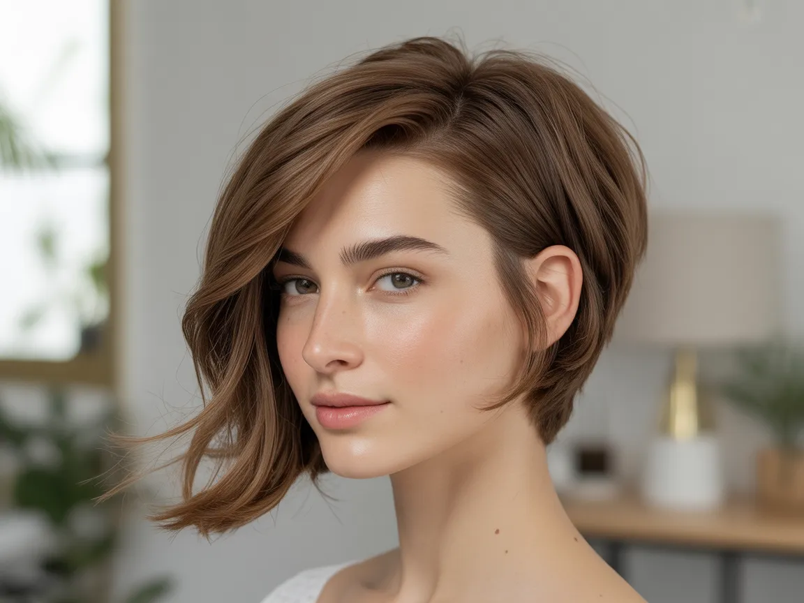 Side-Swept Pixie