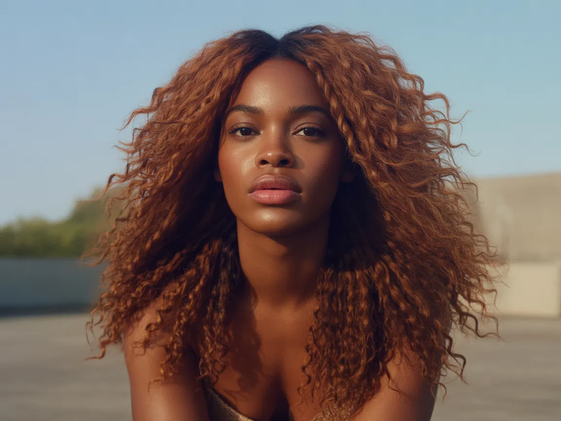 Auburn Hair for Black Women
