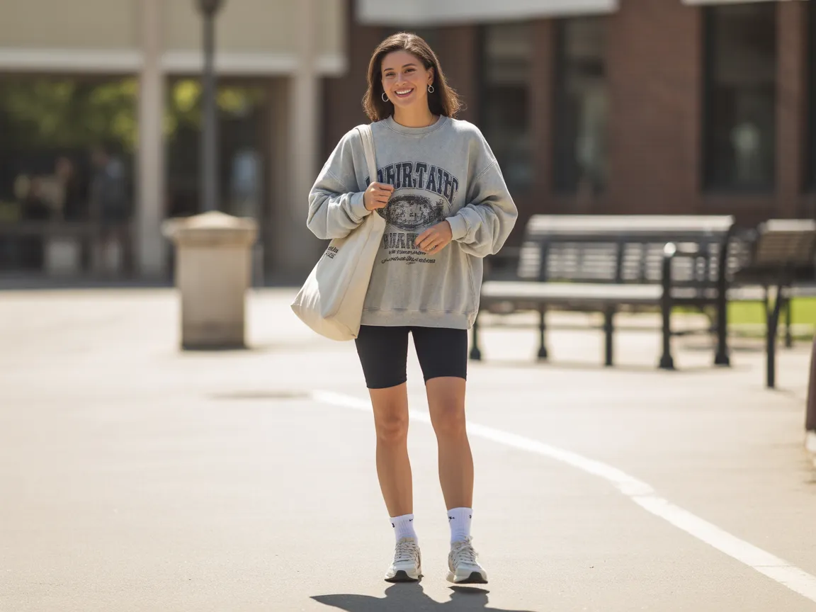 Graphic Sweatshirt Pairing