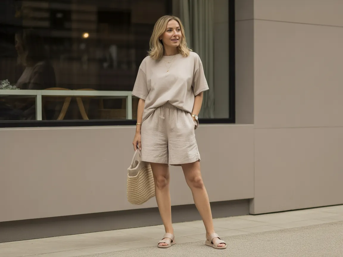 Monochrome Beige Outfit