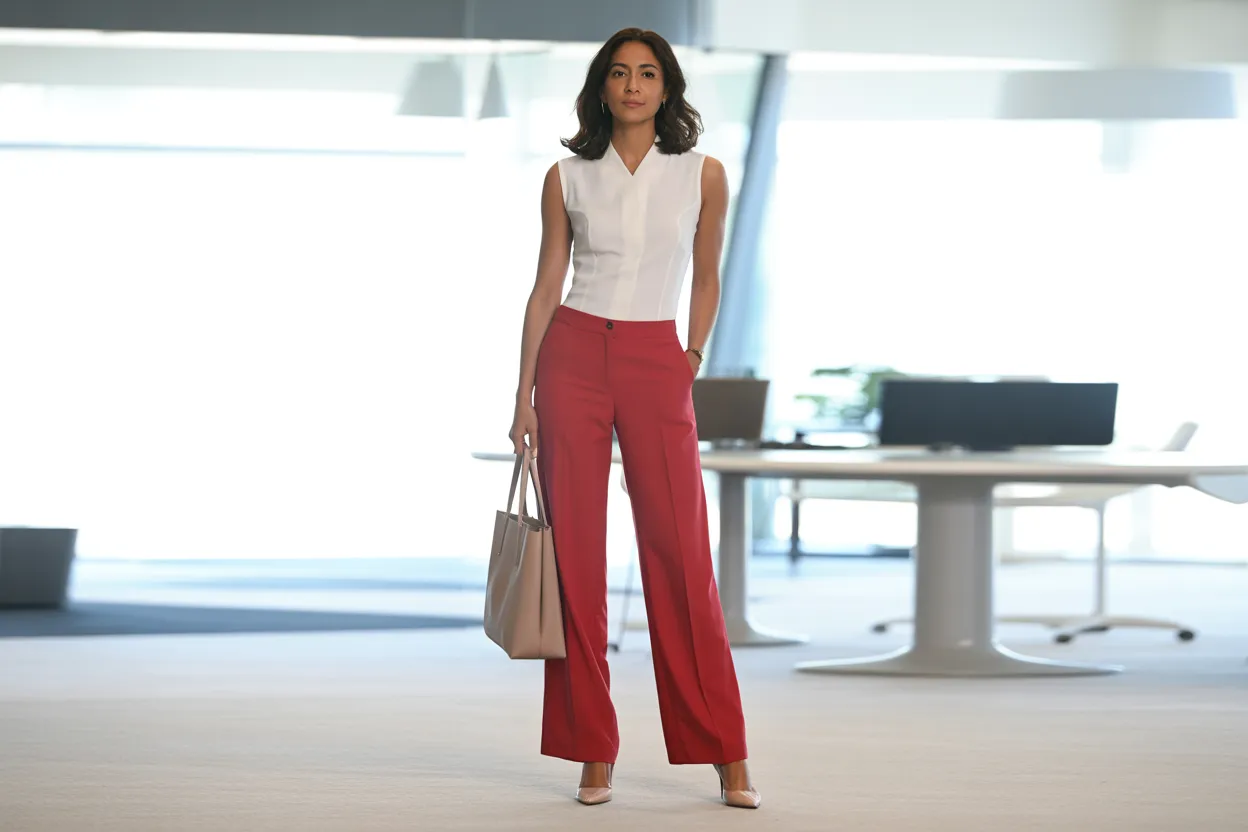 Sleeveless Office Chic