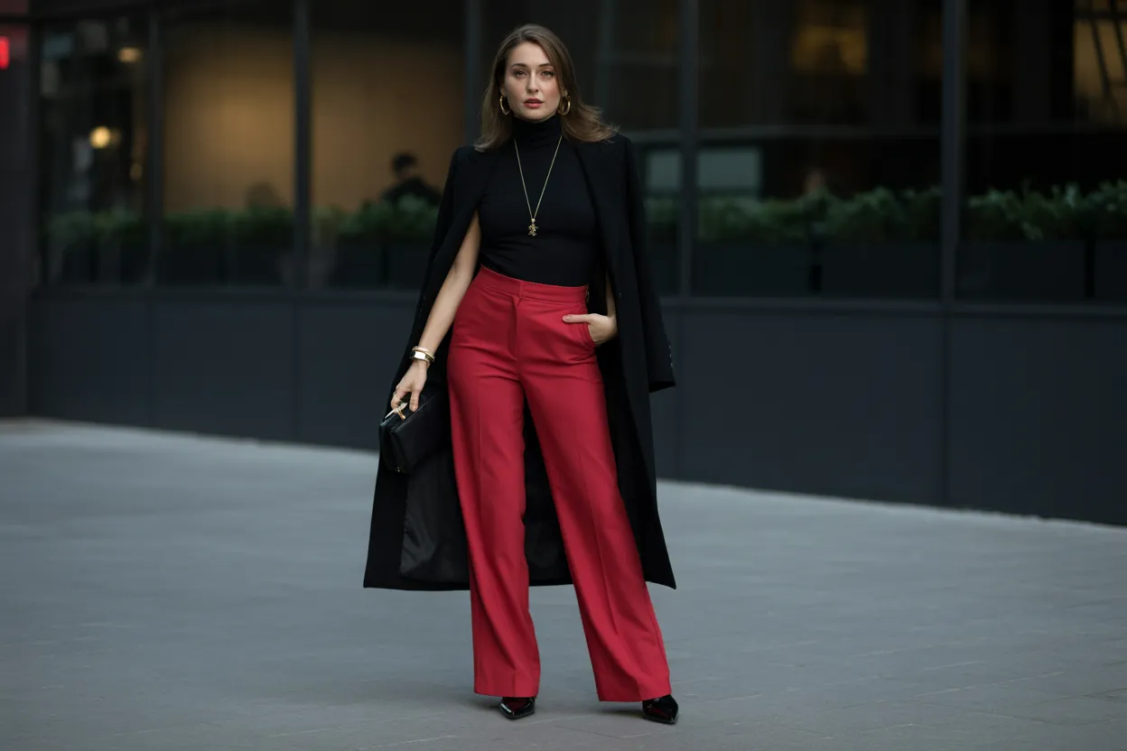 Black Turtleneck Drama
