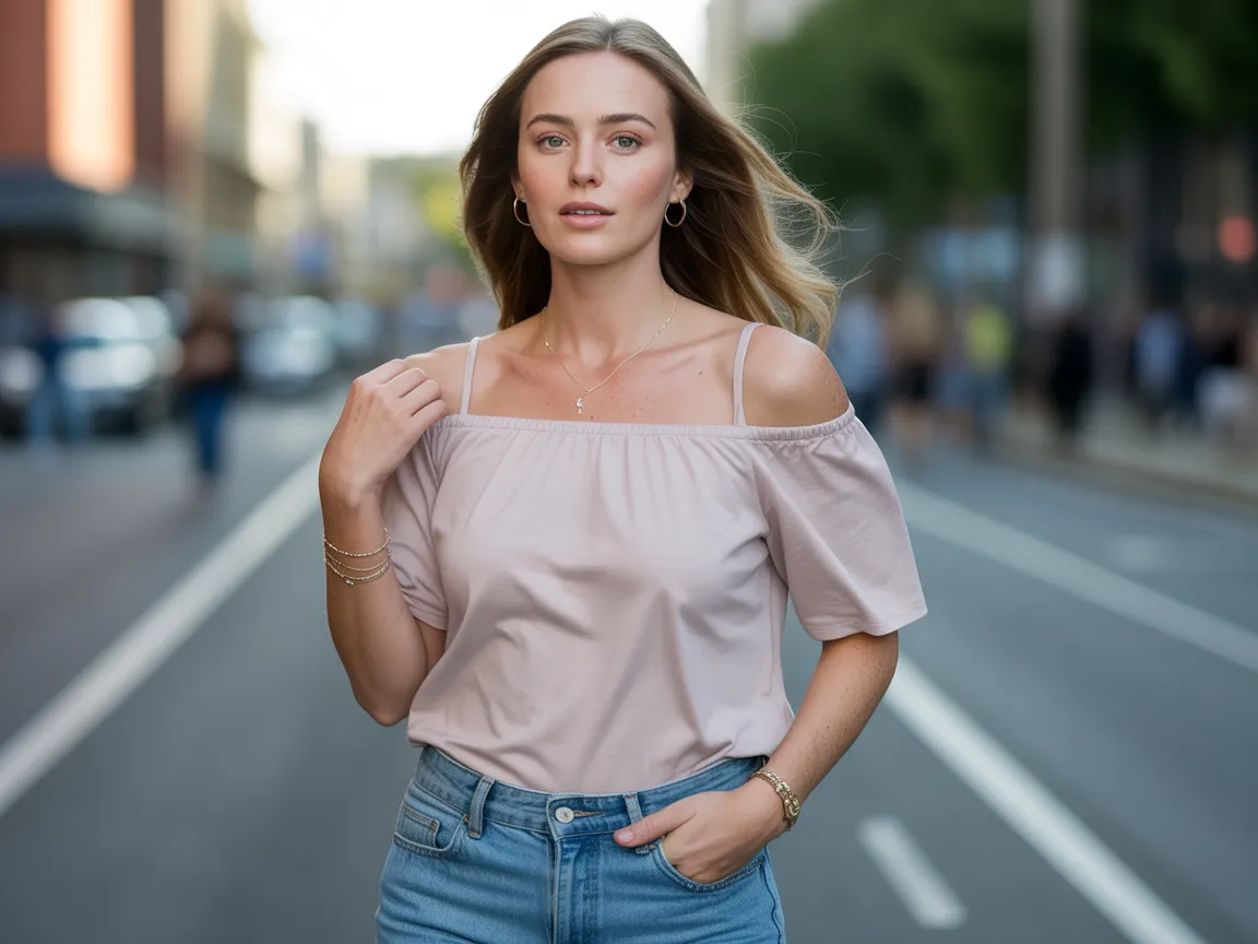 Off-Shoulder Charm