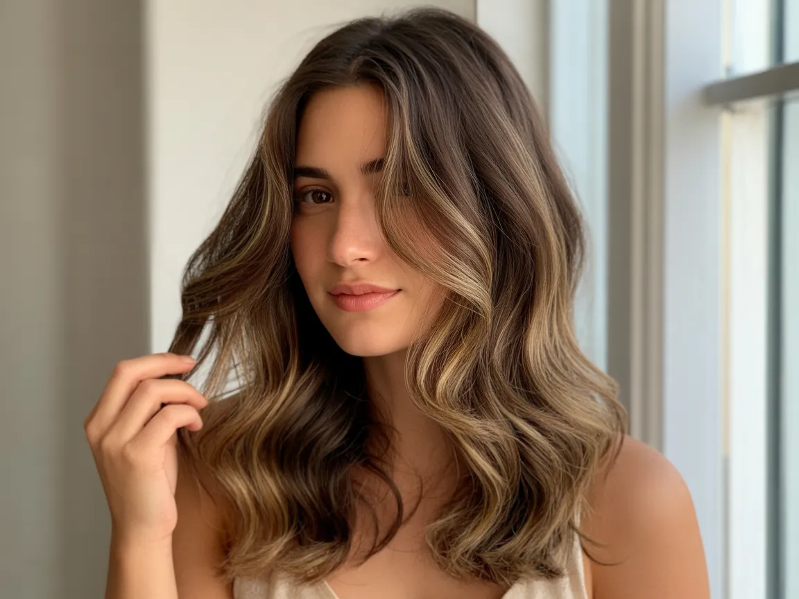 Toffee Brown Balayage
