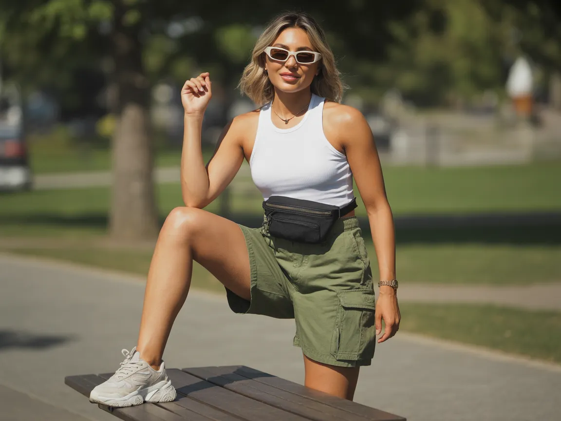 Relaxed Cargo Shorts
