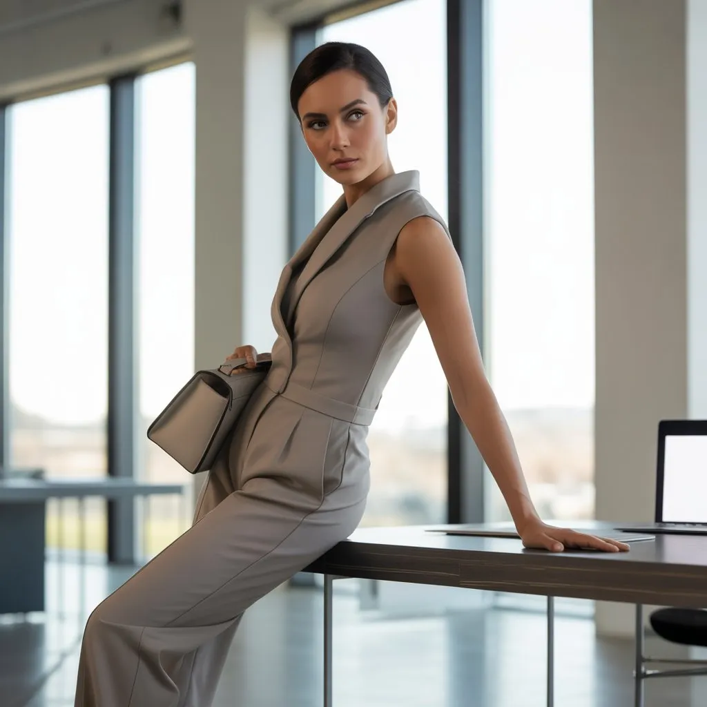 Polished Jumpsuit Look