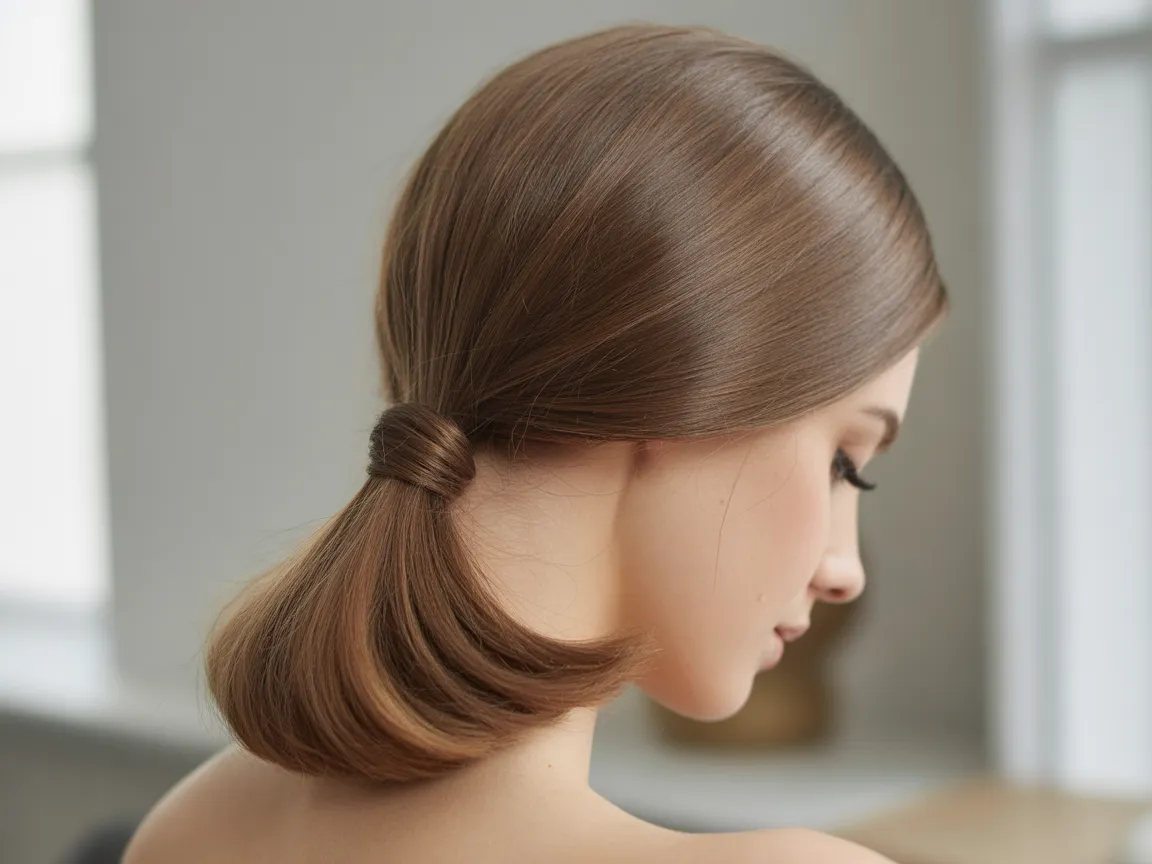 Chic Low Ponytail