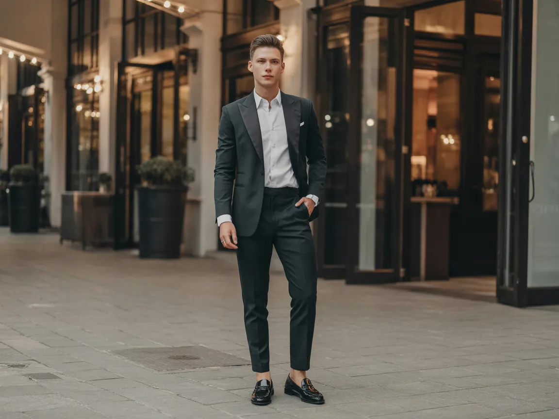 Classic Black Suit