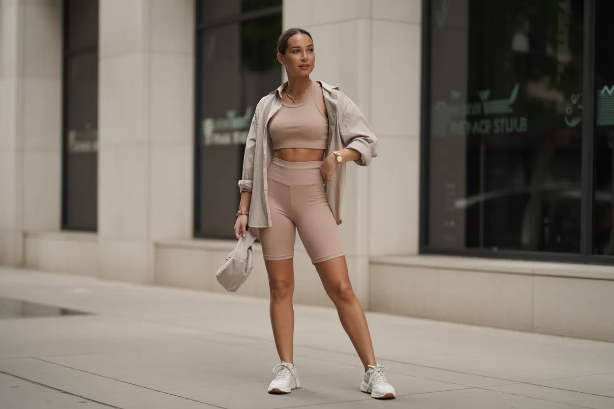 Cropped Tank Set