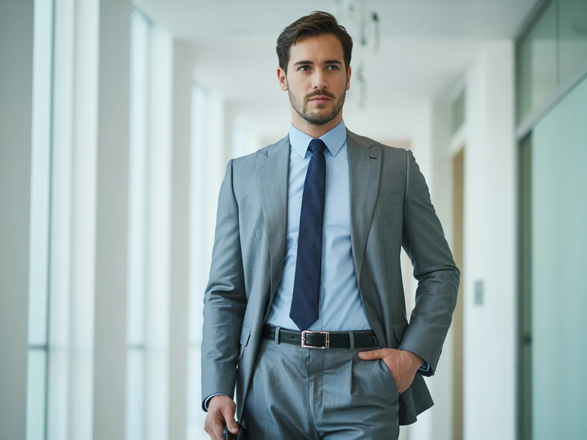 Grey Suit Minimal