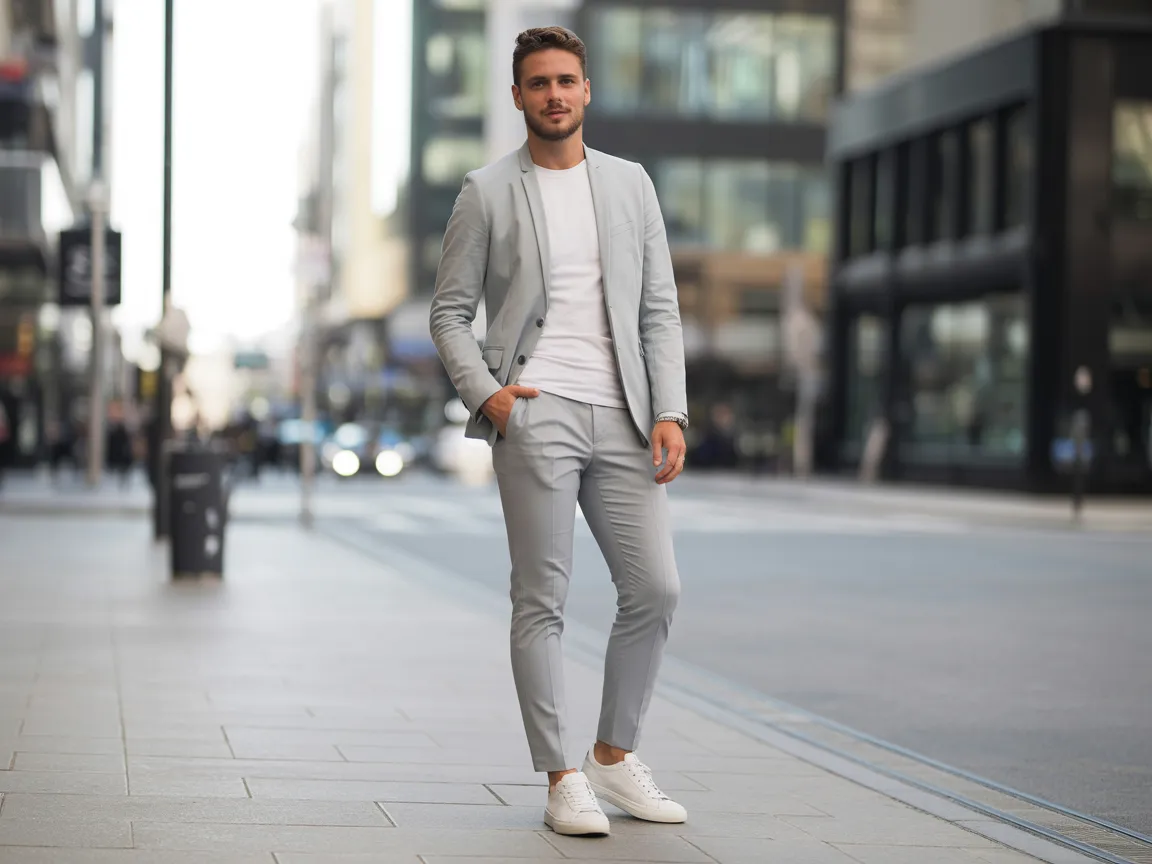 Grey Suit Minimalism