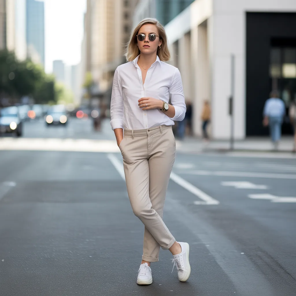 Minimal White Shirt