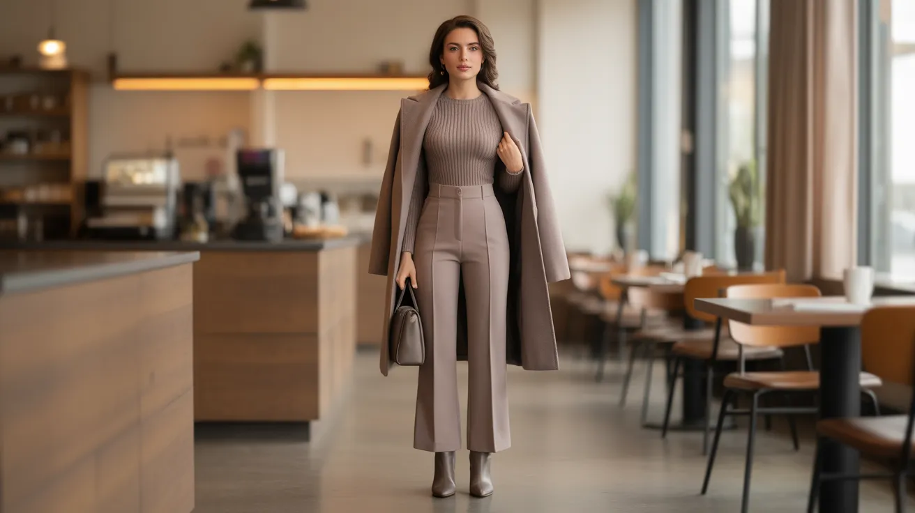 Monochrome Knit Set