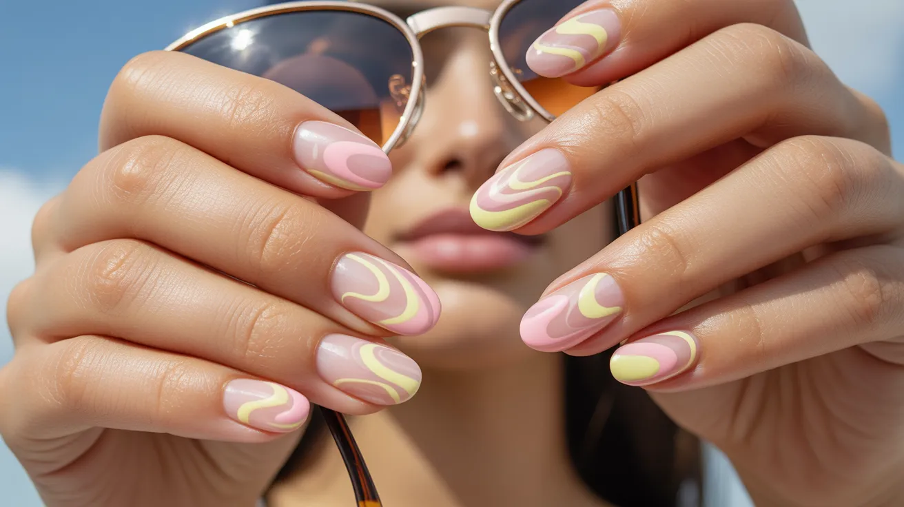 Pink Lemon Swirls