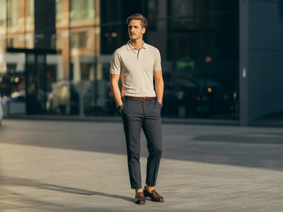 Polo And Trousers