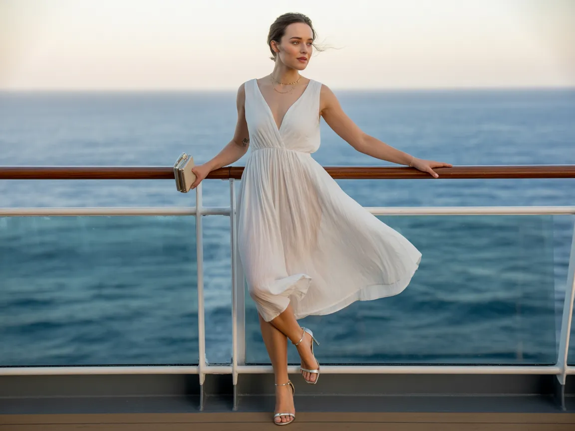 White Cruise Dress