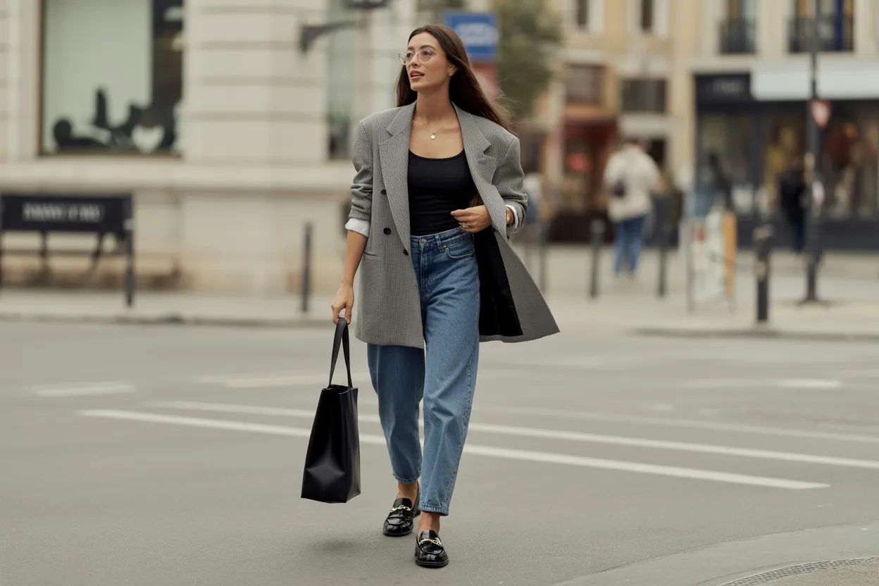 Blazer and Denim