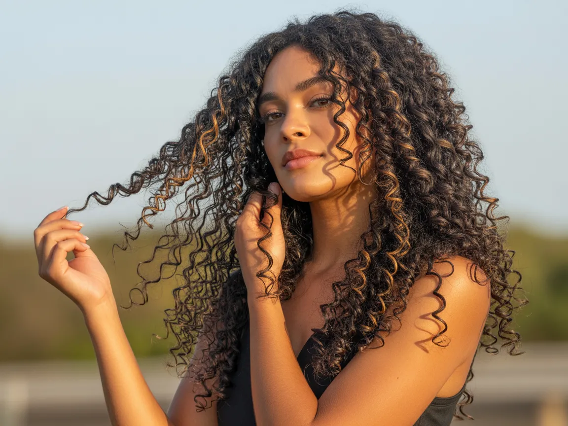 Long Defined Curls