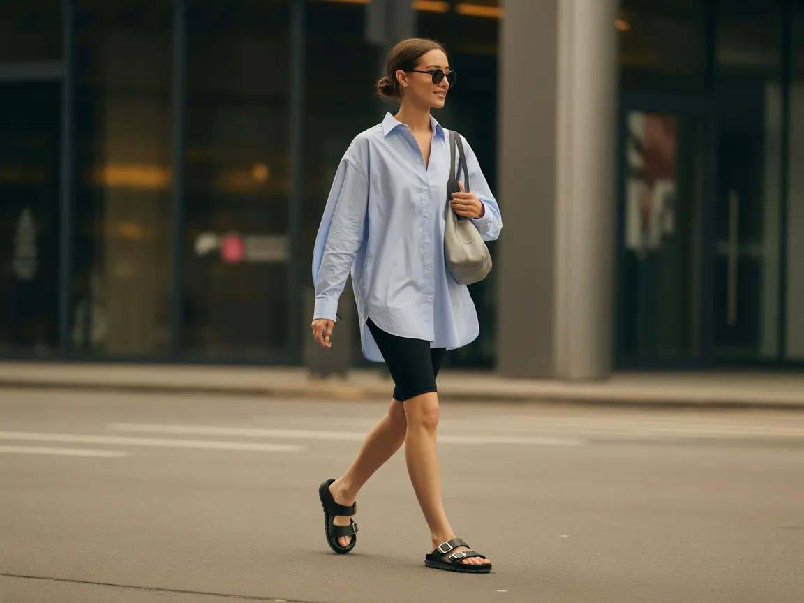 Oversized Shirt Set