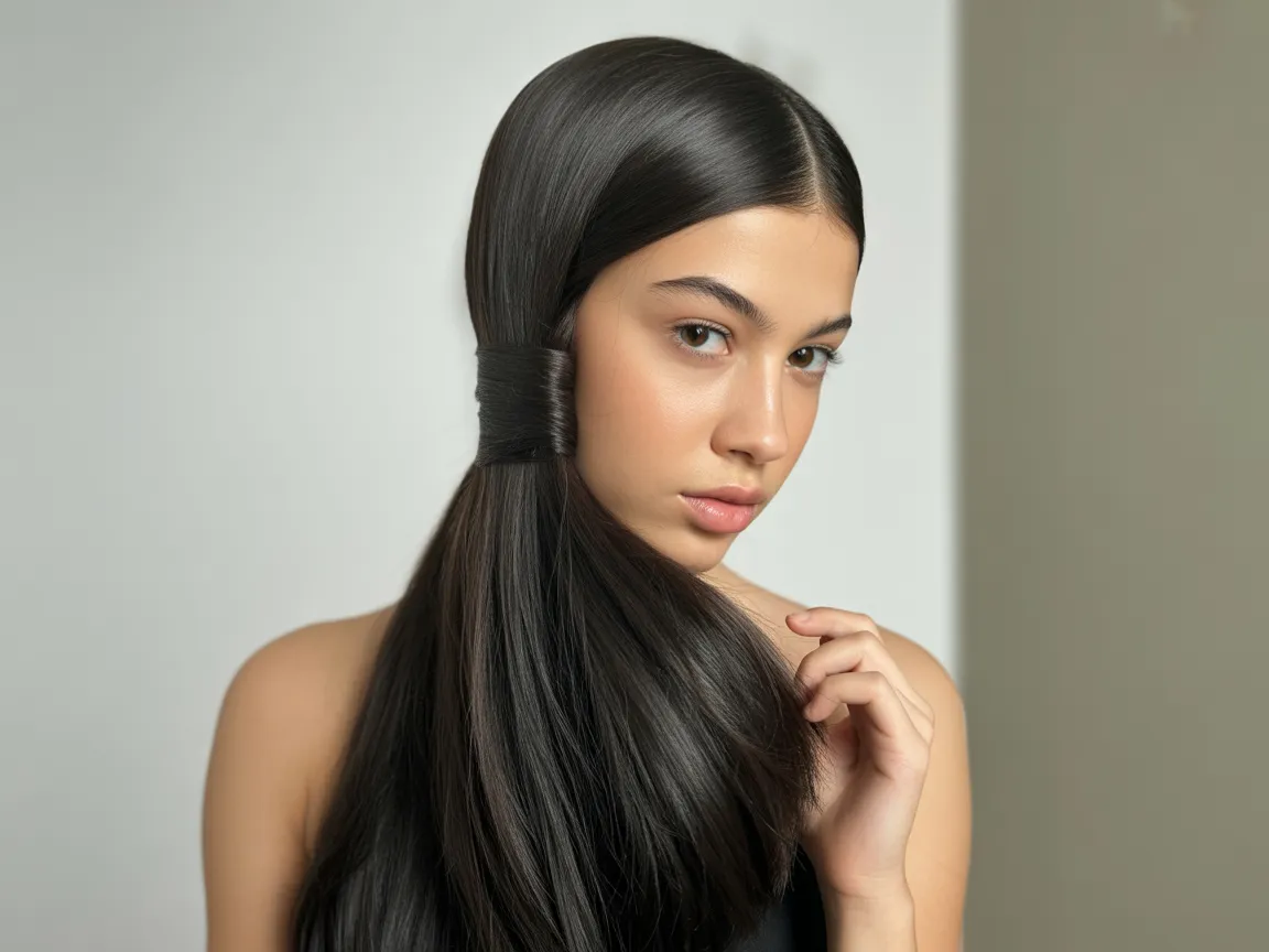 Sleek High Ponytail