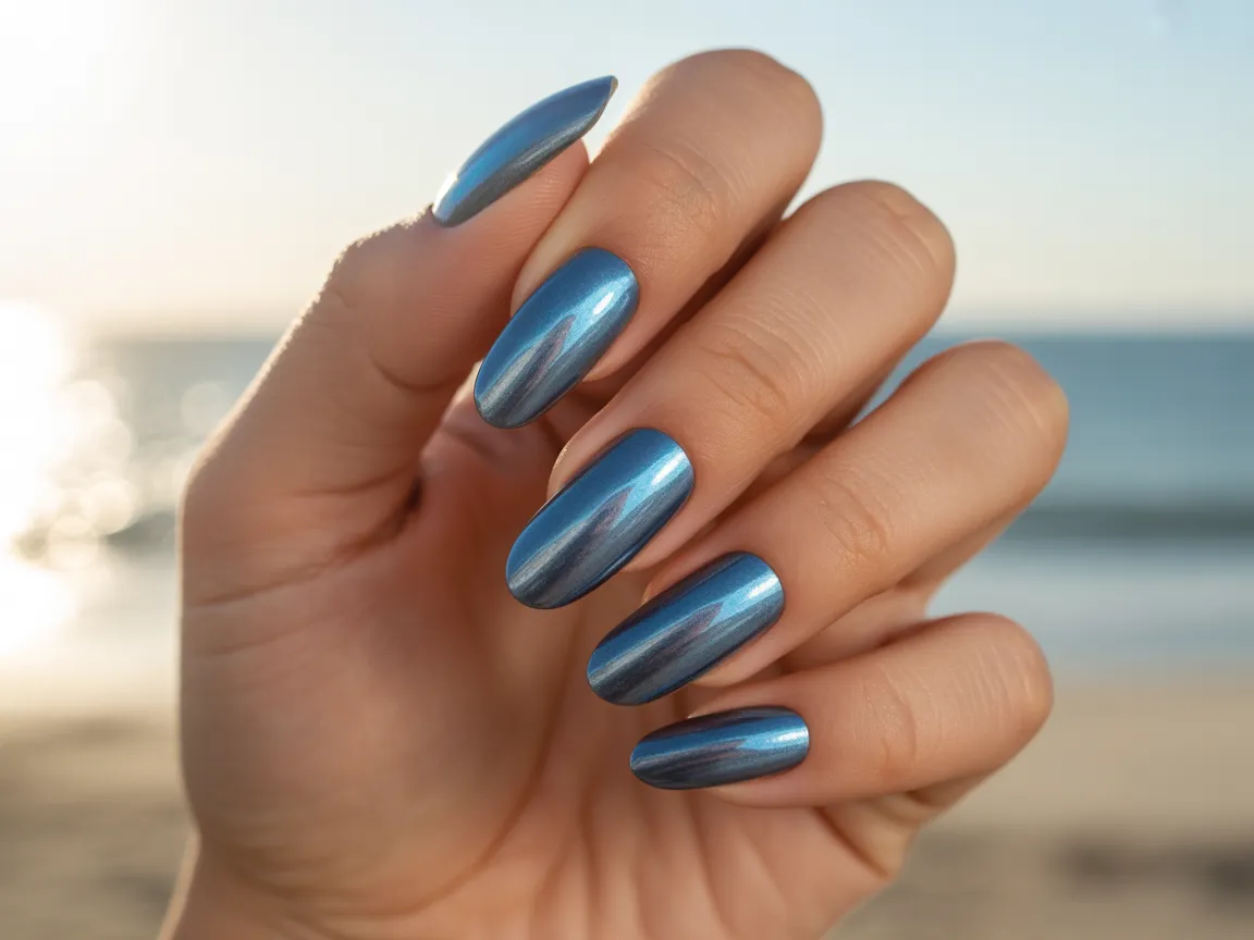 Tropical Palm Nail Art