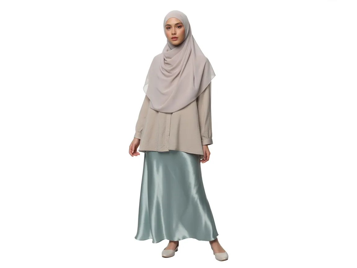 Hijabi Satin Layers