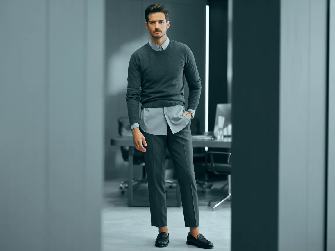 Monochrome Gray Layers