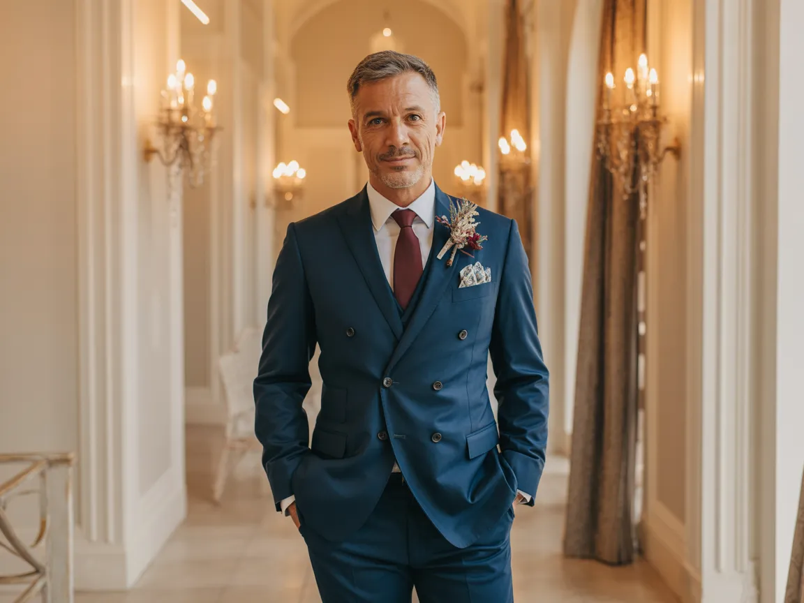 Navy Blue Elegance