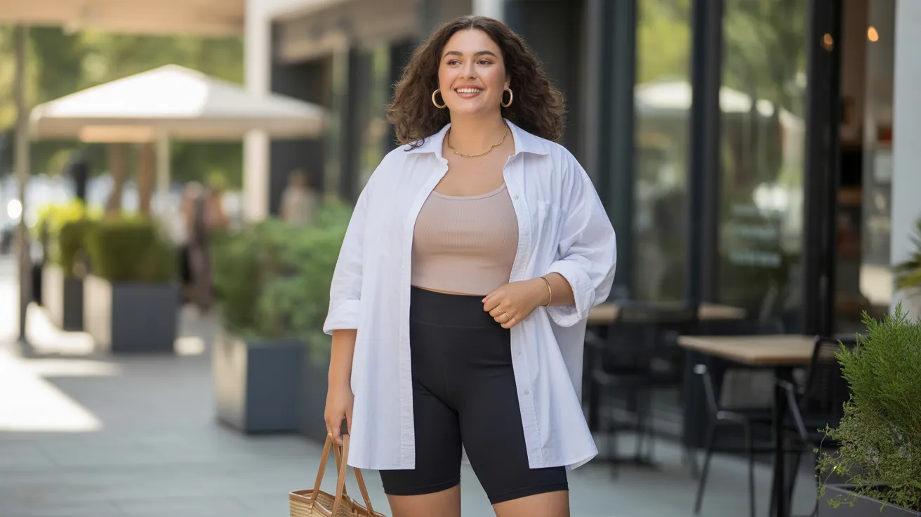 Oversized Shirt Layers