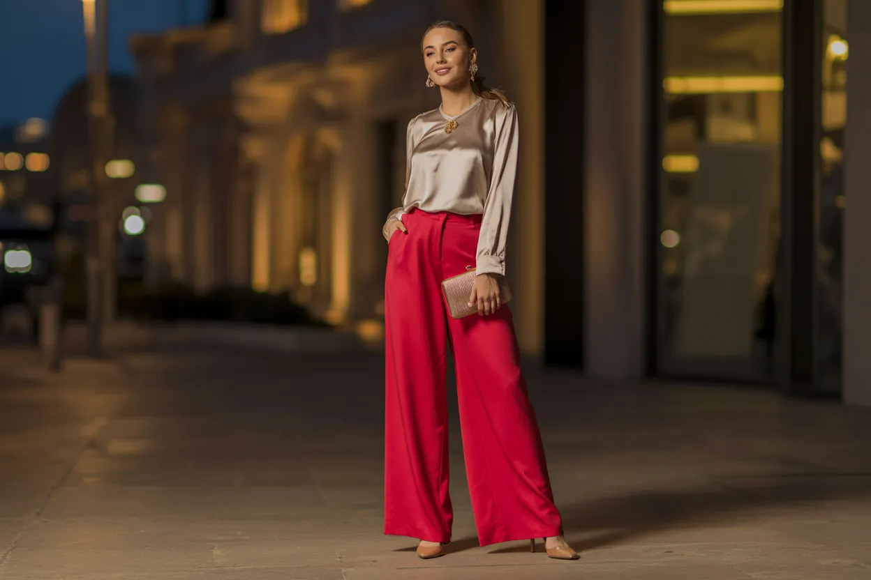 Satin Top Elegance