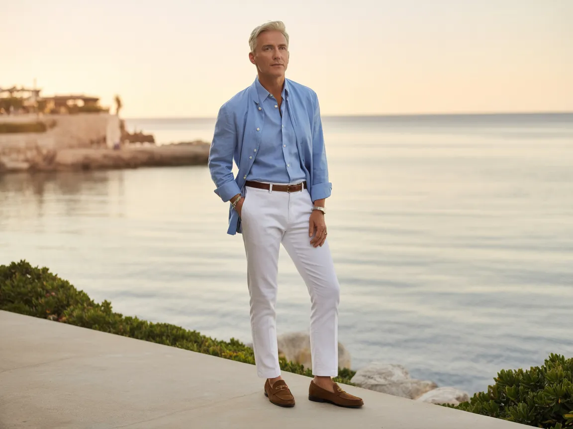 White Jeans Look