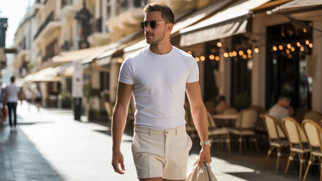 White Tee Minimal Fit