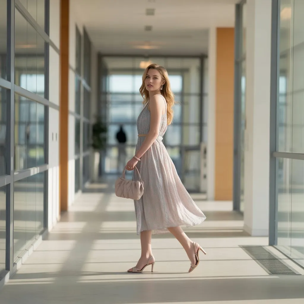 Flowy Midi Dresses
