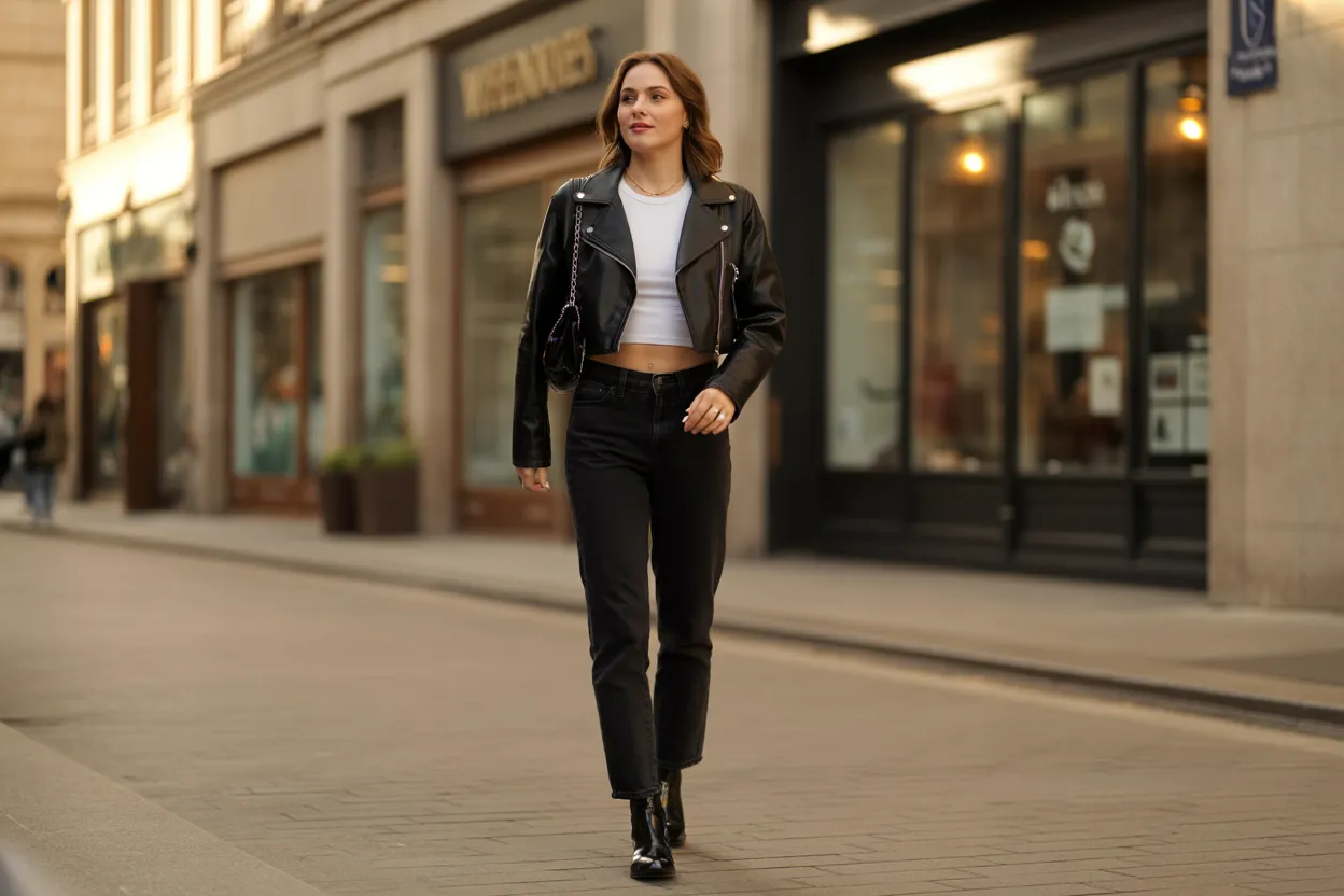 Leather Jacket Style