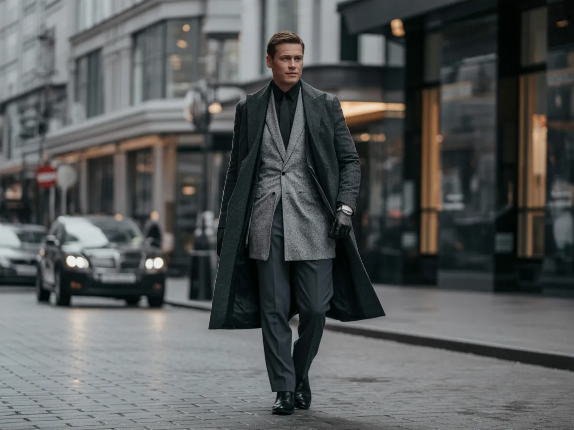 Monochrome Winter Fit