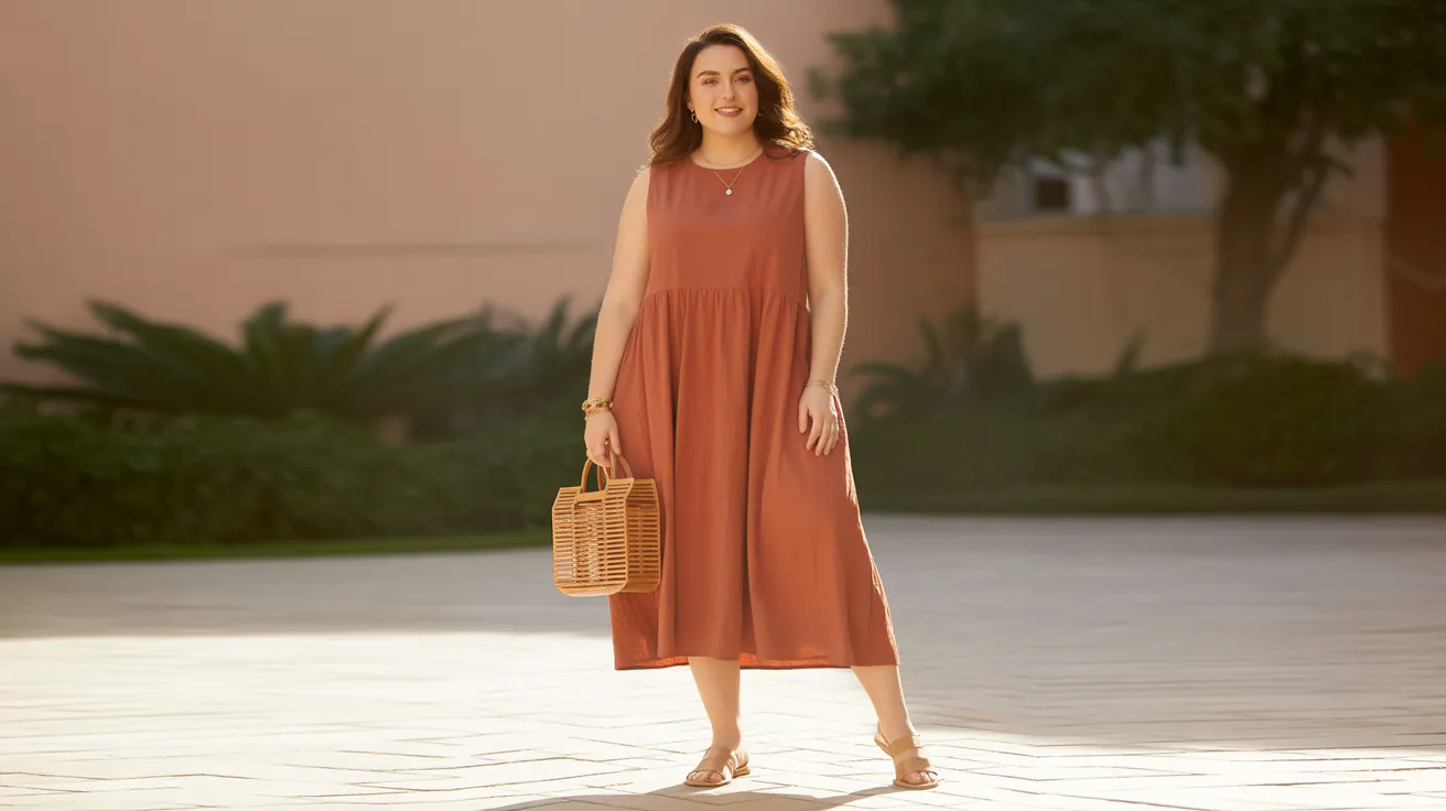 Sleeveless Midi Dress