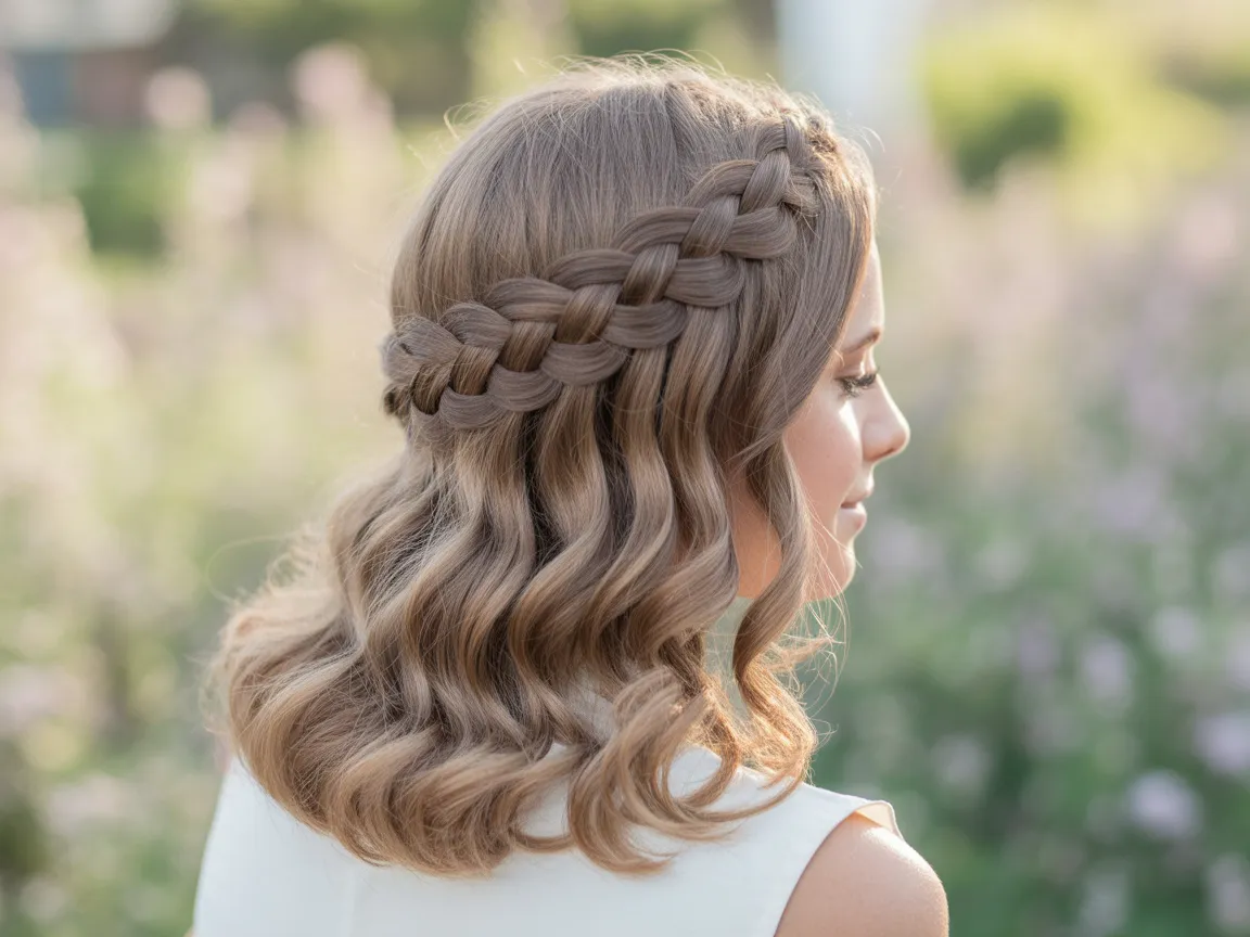Braided Crown Style