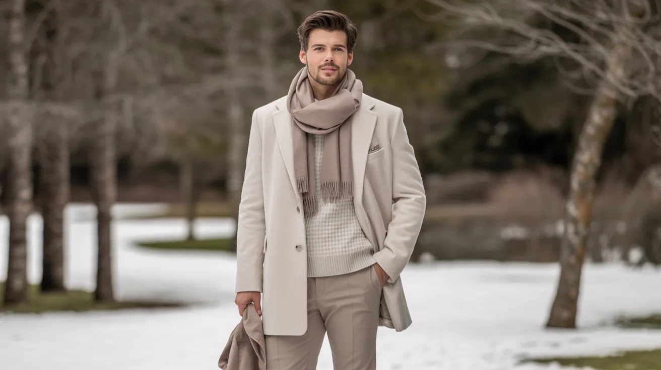 Cream Monochrome Look
