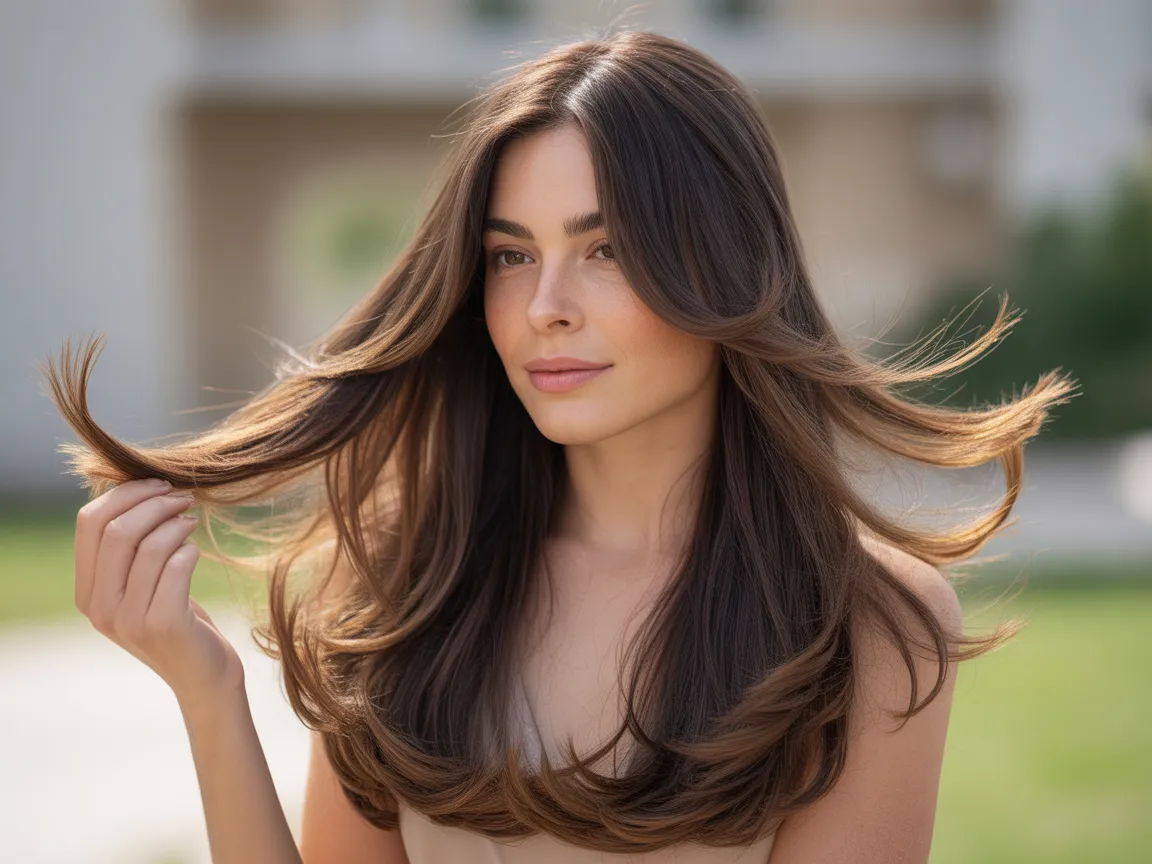 Long Feathered Butterfly Cut