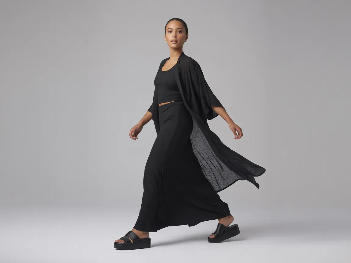 Long Skirt Layering
