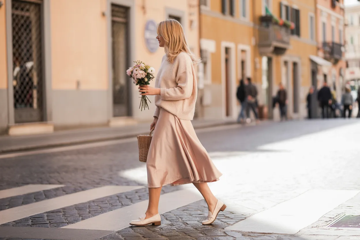 Midi Skirt Layers