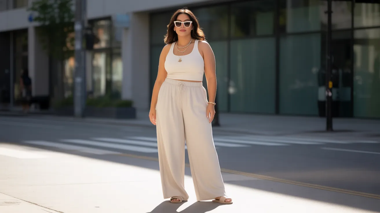 Monochrome Tank Outfit