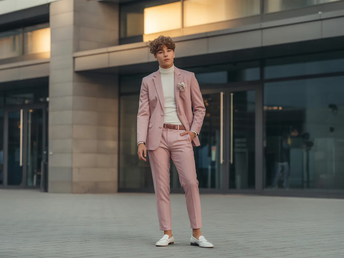 Soft Pink Modern