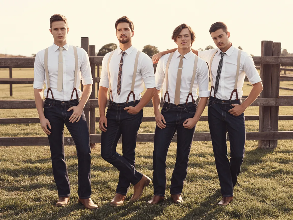 Suspenders And Jeans