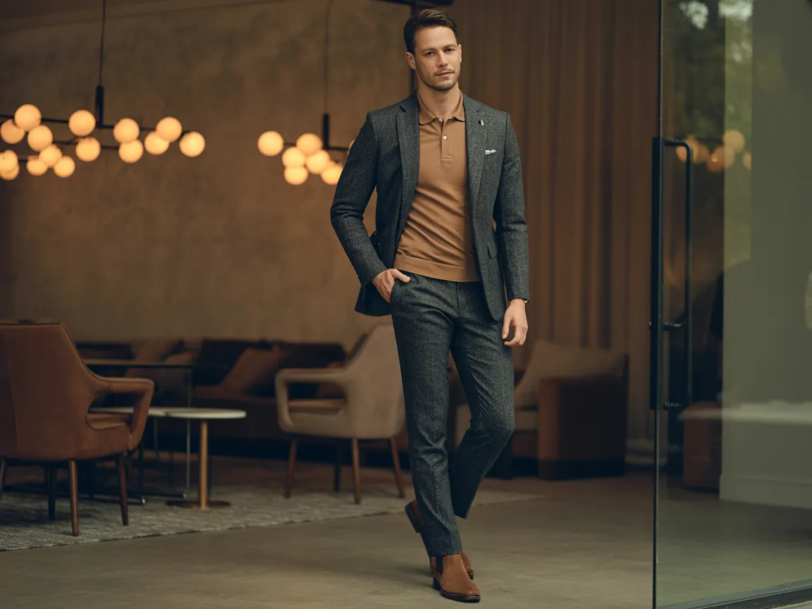 Textured Smart Casual
