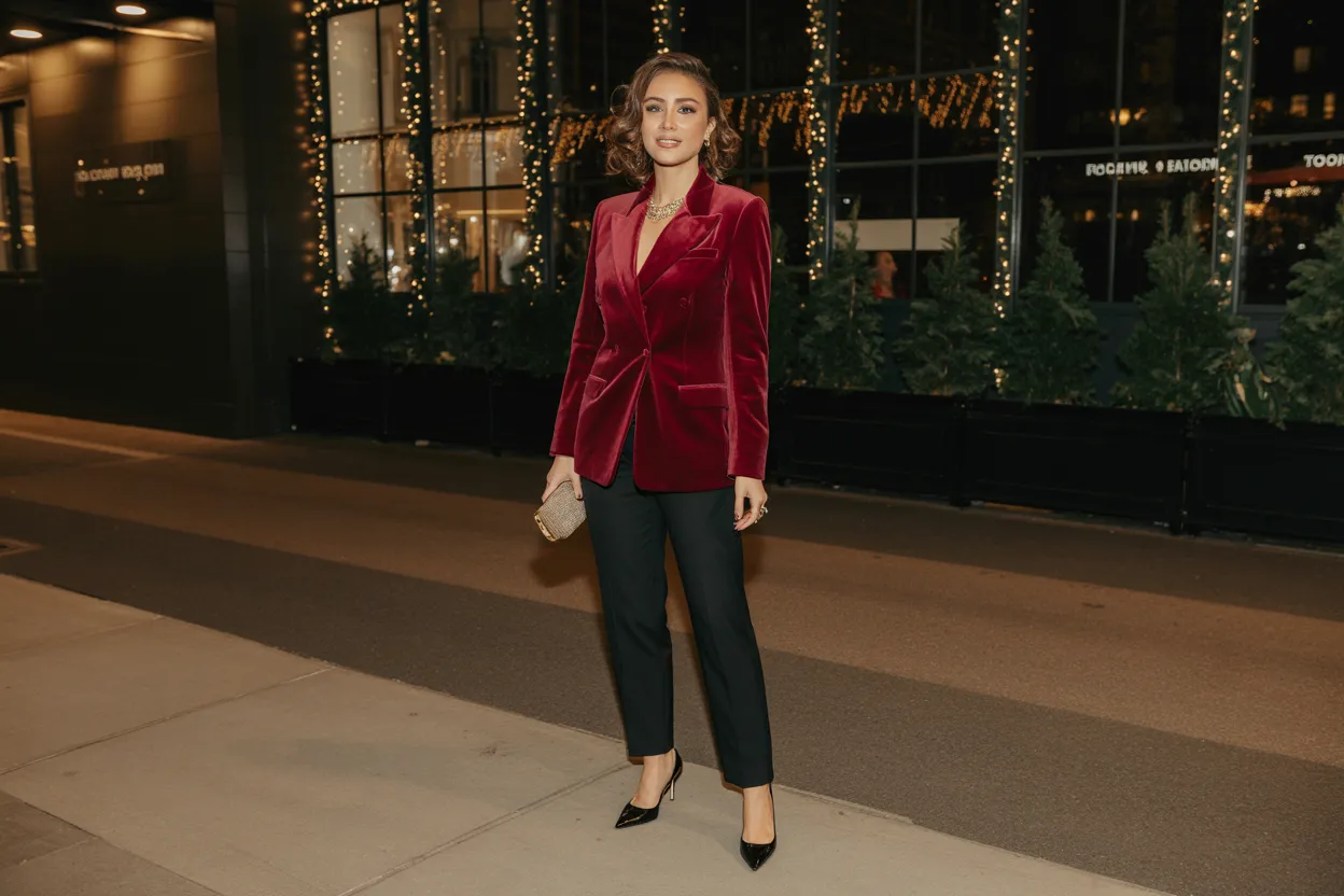 Velvet Winter Style