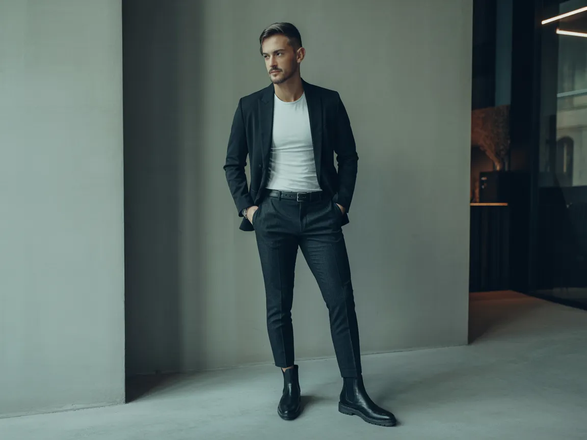 Black Blazer Minimalism