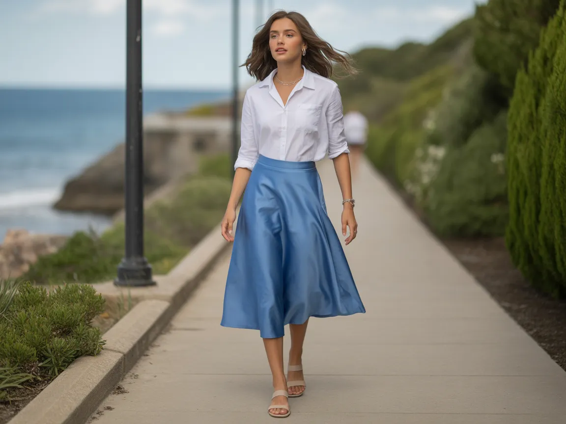 Blue Satin Breeze